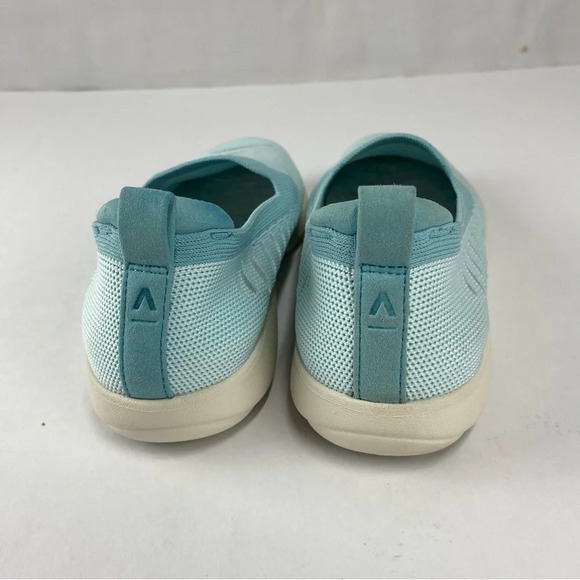 Abeo Womens 6.5 Verda Teal/Aqua Slip On Comfort Shoe - Picture 2 of 5